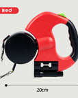 LED Retractable Dog Leash