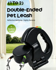 LED Retractable Dog Leash