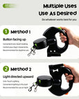 LED Retractable Dog Leash
