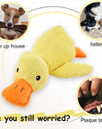 Plush Duck Dog Toy