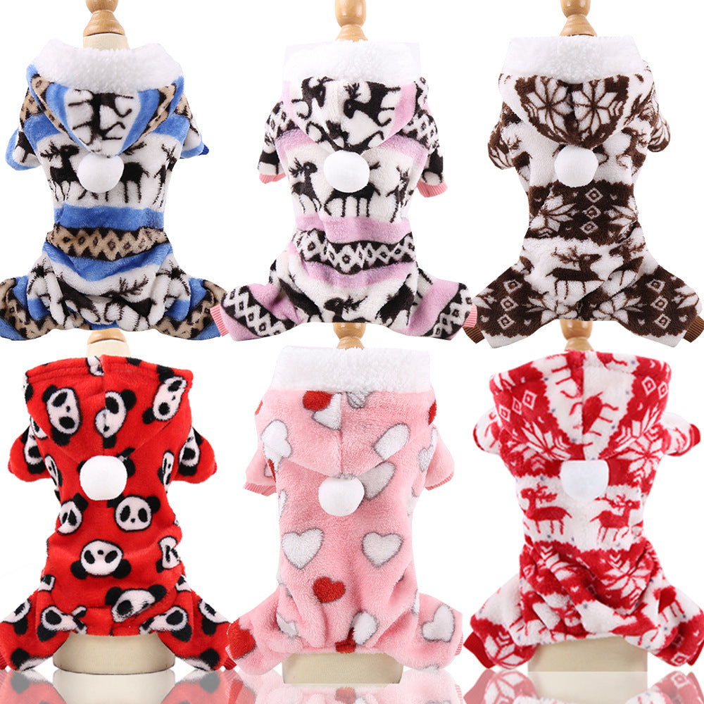 Four-Legged Winter Pet Coat