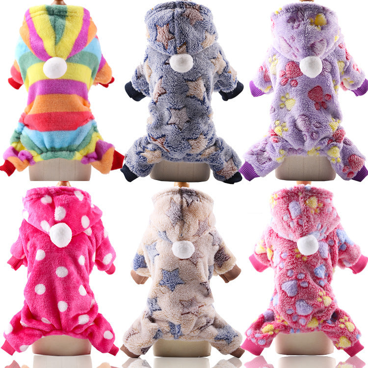 Four-Legged Winter Pet Coat