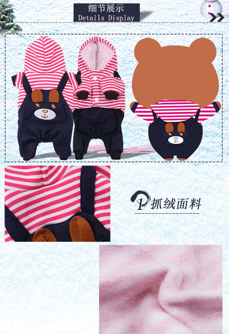 Four-Legged Winter Pet Coat