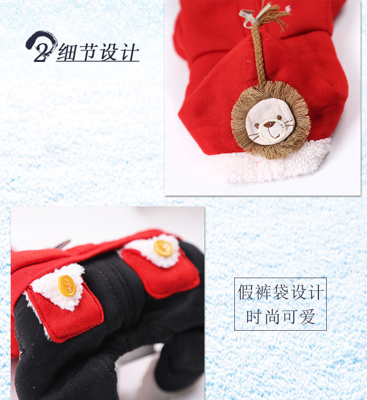 Four-Legged Winter Pet Coat