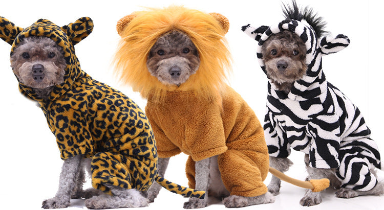 Four-Legged Winter Pet Coat