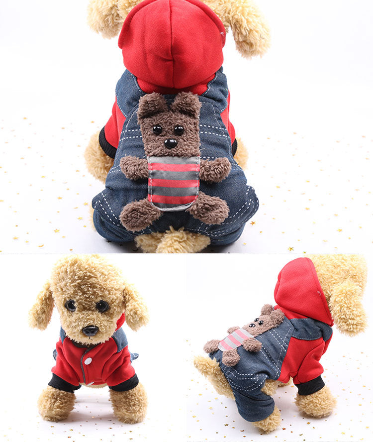 Four-Legged Winter Pet Coat