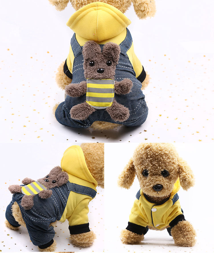Four-Legged Winter Pet Coat