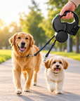 LED Retractable Dog Leash