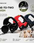 LED Retractable Dog Leash