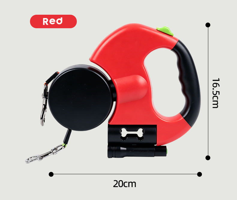 LED Retractable Dog Leash