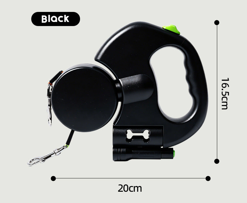 LED Retractable Dog Leash
