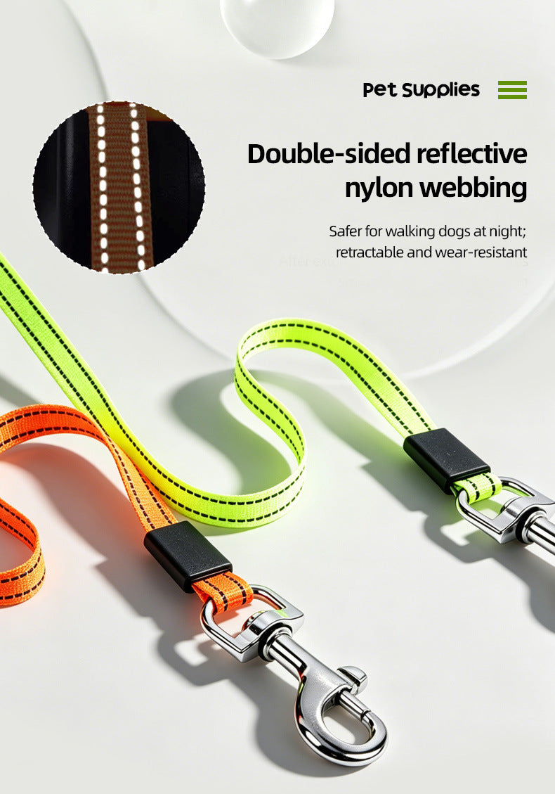 LED Retractable Dog Leash