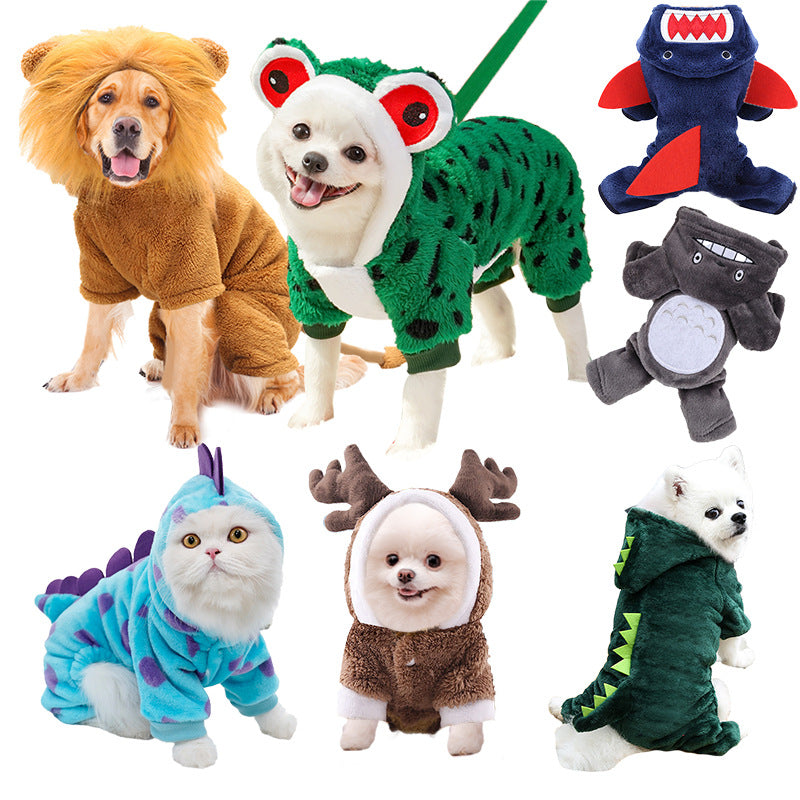 Four-Legged Winter Pet Coat