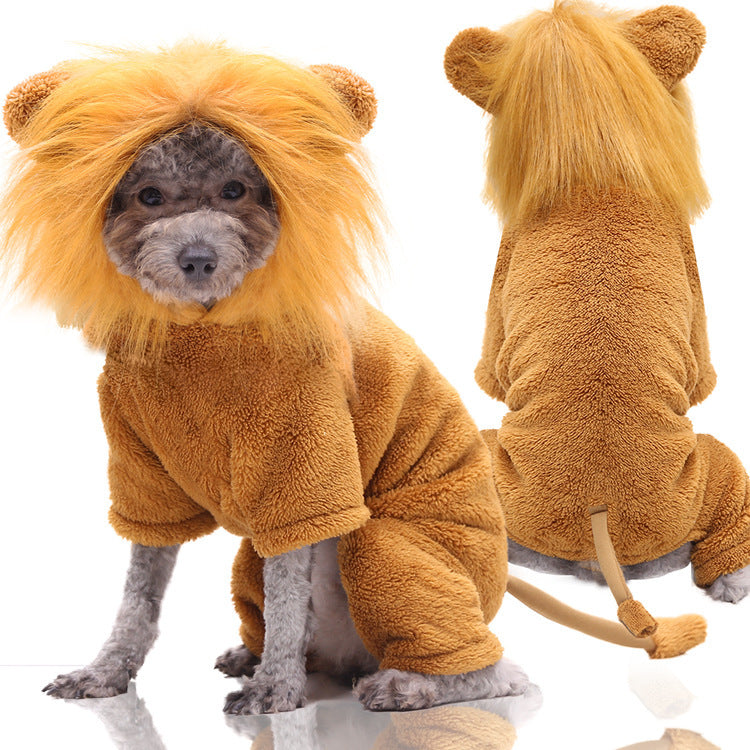 Four-Legged Winter Pet Coat