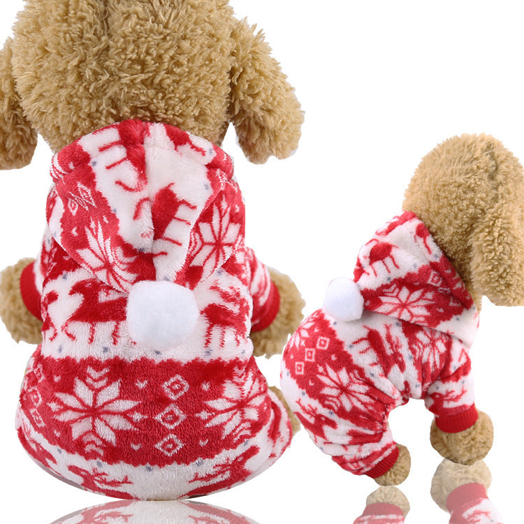 Four-Legged Winter Pet Coat
