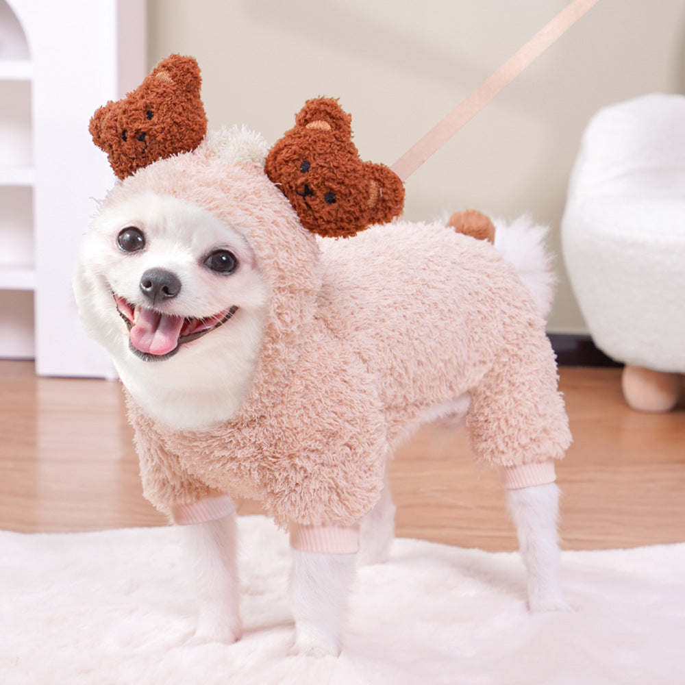 Four-Legged Winter Pet Coat