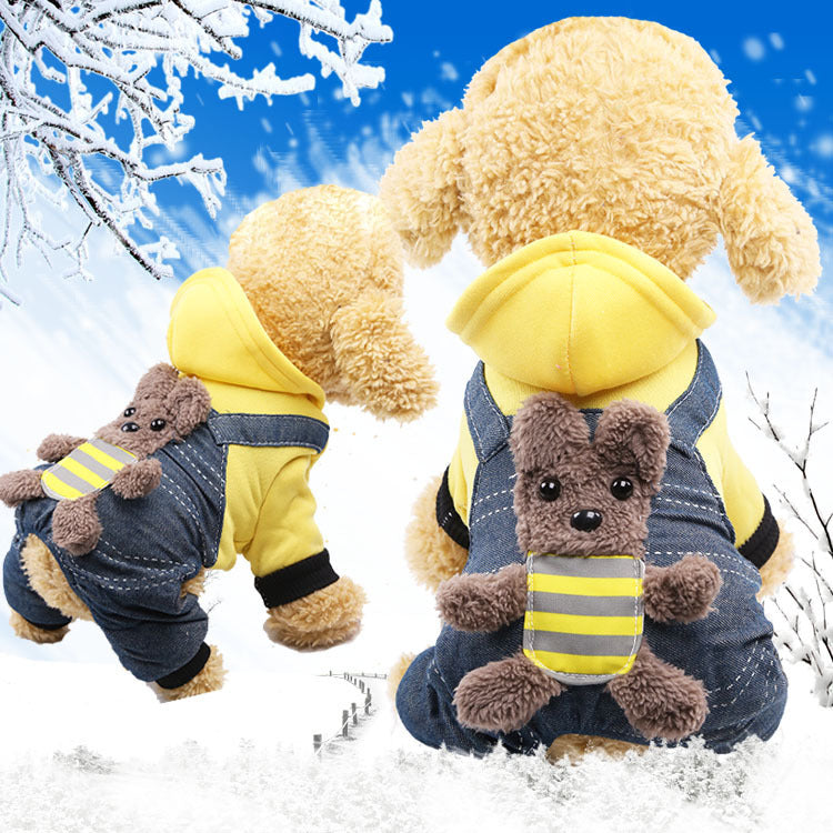 Four-Legged Winter Pet Coat