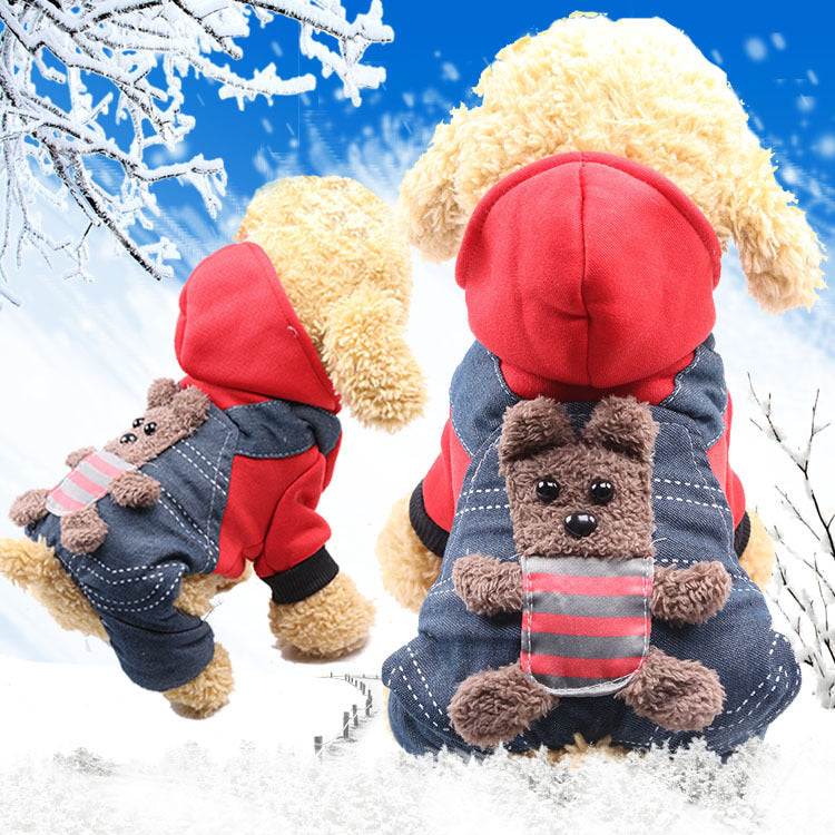 Four-Legged Winter Pet Coat