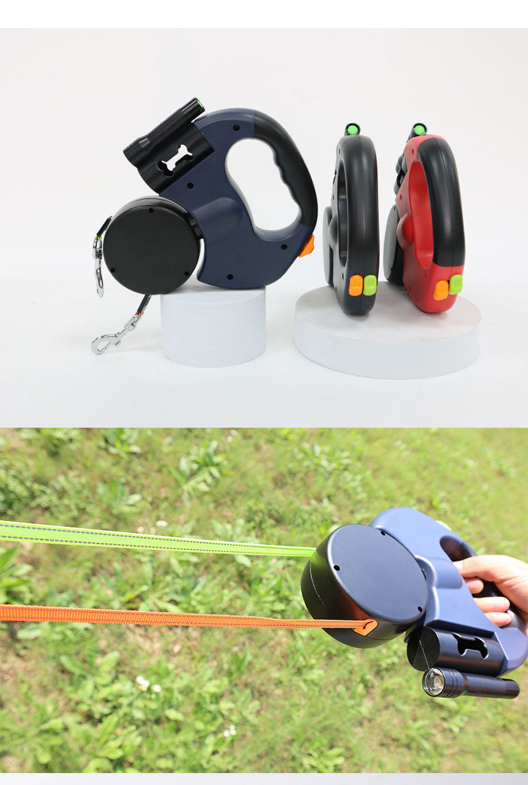 LED Retractable Dog Leash
