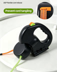 LED Retractable Dog Leash