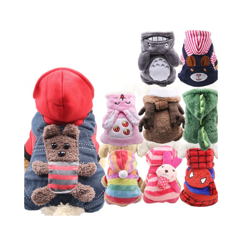 Four-Legged Winter Pet Coat