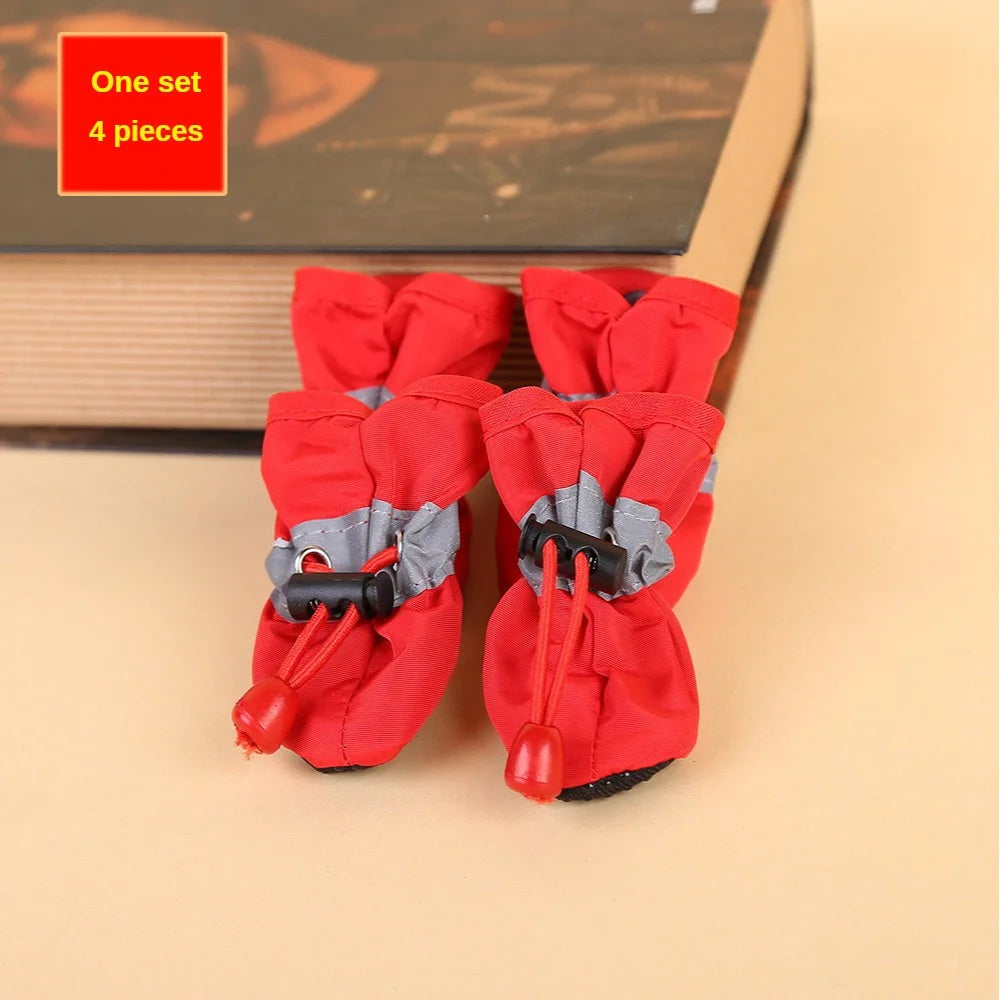 Water-Resistant Dog Shoes (Set of 4)