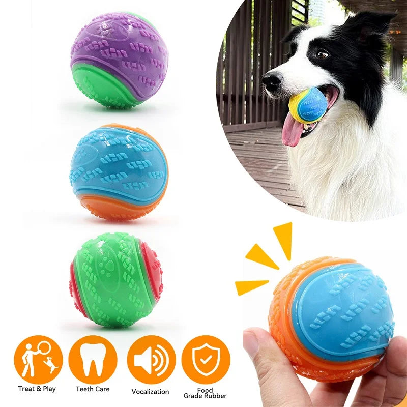Squeaky TPR Chew Ball