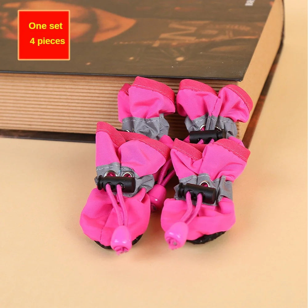 Water-Resistant Dog Shoes (Set of 4)