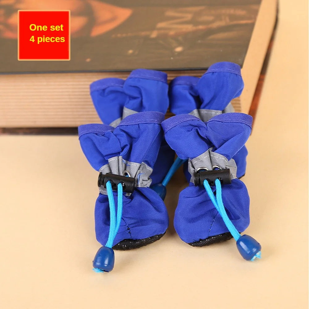 Water-Resistant Dog Shoes (Set of 4)