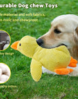 Plush Duck Dog Toy