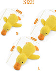 Plush Duck Dog Toy