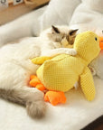 Plush Duck Dog Toy