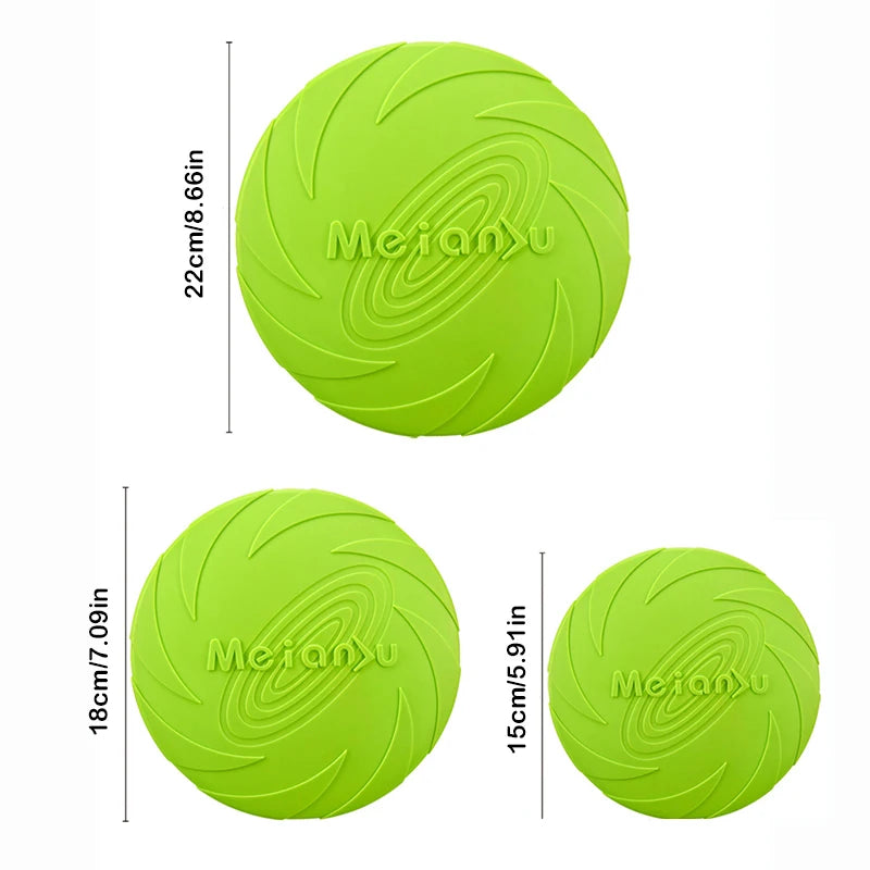 Silicone Flying Disc for Dogs