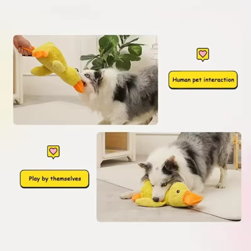 Stomping Duck Dog Toy